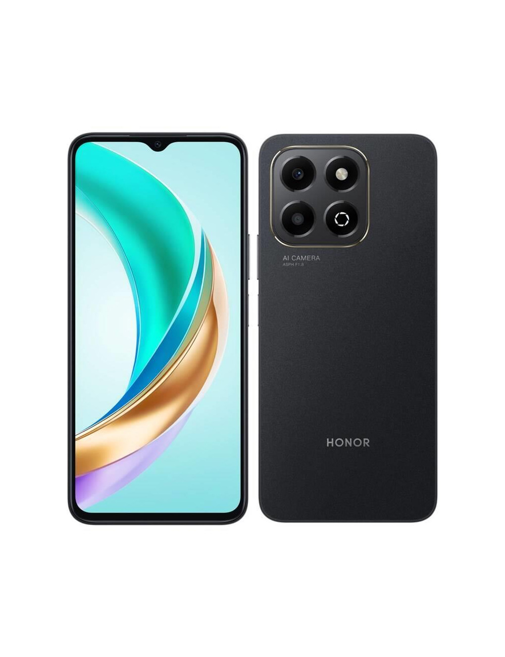 MOBILE PHONE HONOR X6B 4/128GB/MIDNIGHT BLACK 5109BGFX HONOR