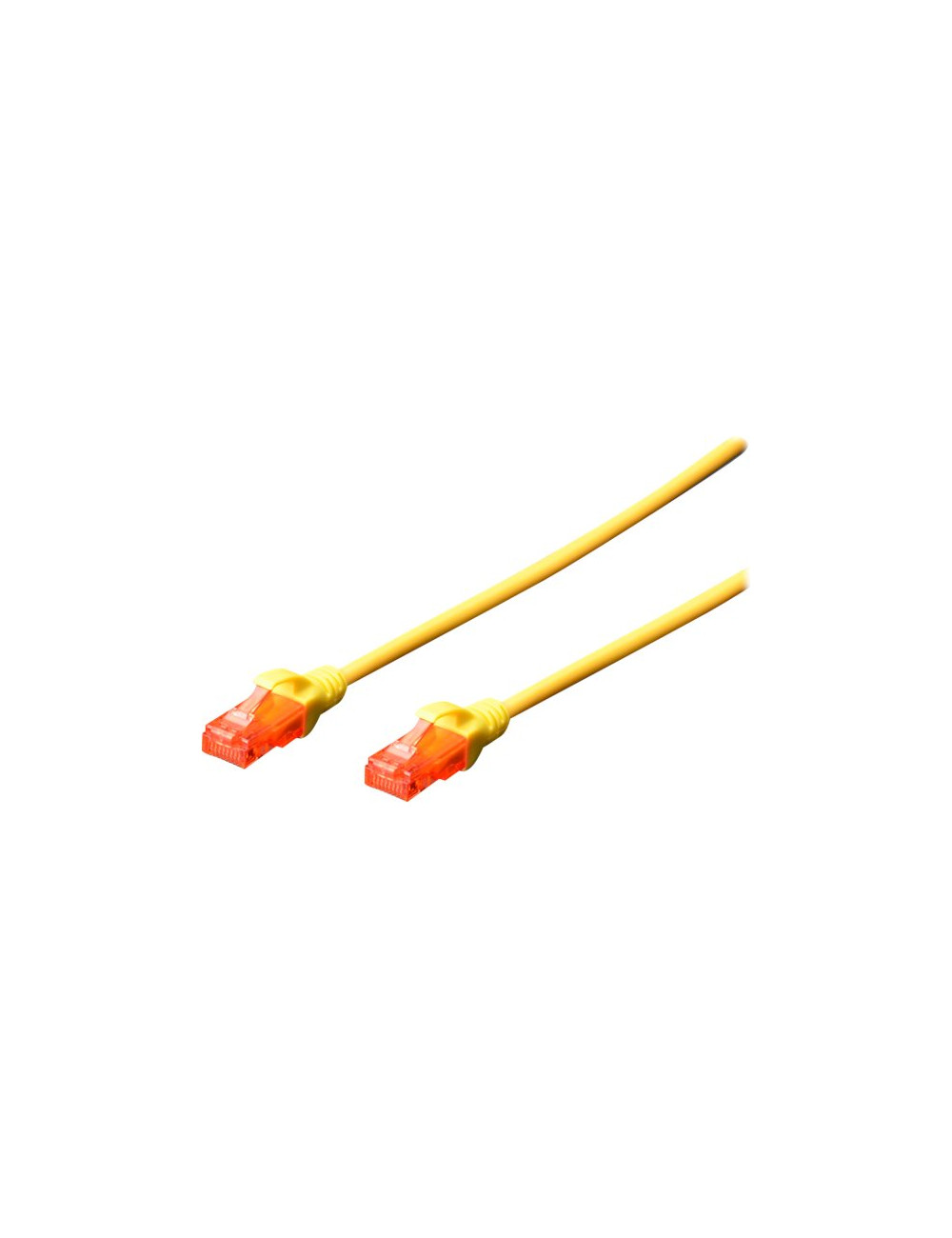 Digitus Patch cord | CAT 6 U-UTP | AWG 26/7 | Cable length: 2 m | Yellow