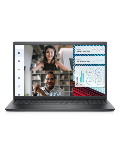 Dell Vostro 3520 | Black | 15.6 " | WVA | FHD | 1920 x 1080 pixels | Anti-glare | Intel Core i5 | i5-1235U | 16 GB | DDR4 | Soli