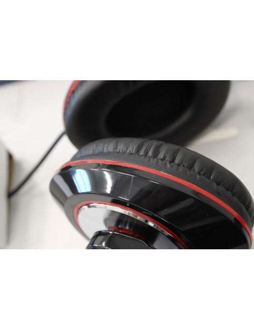 SALE OUT. Gembird MHS-U-001 USB headphones, glossy black | Gembird MHS-U-001 USB headphones | Built-in microphone | USB Type-A |