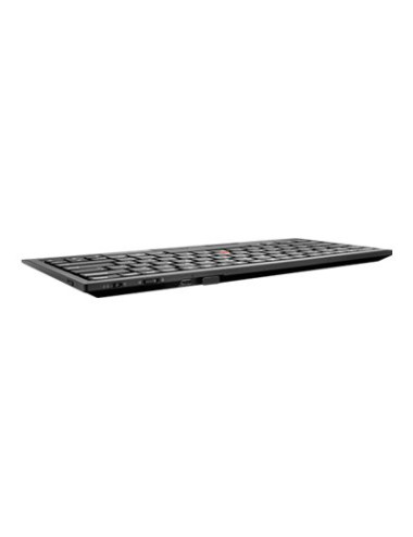 Lenovo ThinkPad TrackPoint Keyboard II | 4Y40X49493 | Keyboard | 2.4 GHz, Bluetooth | EN | Pure Black | Scissor switch | Wireles