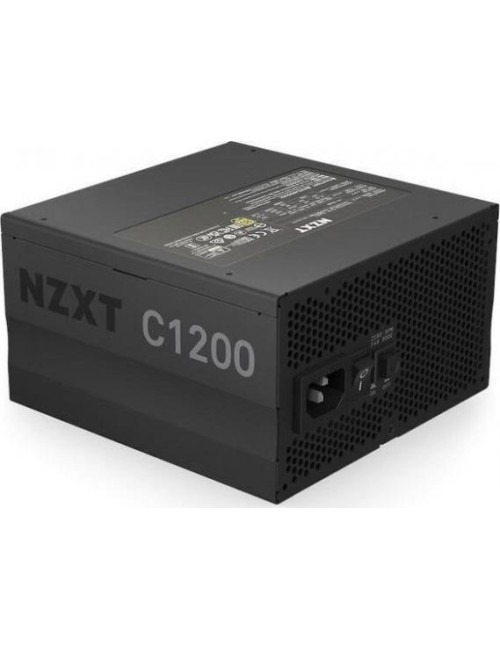 Power Supply|NZXT|C1200|1200 Watts|Efficiency 80 PLUS GOLD|MTBF 100000 hours|PA-2G1BB-EU