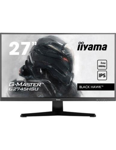 LCD Monitor|IIYAMA|27"|Gaming|Panel IPS|1920x1080|16:9|100Hz|Matte|1 ms|Speakers|Tilt|Colour Black|G2745HSU-B1