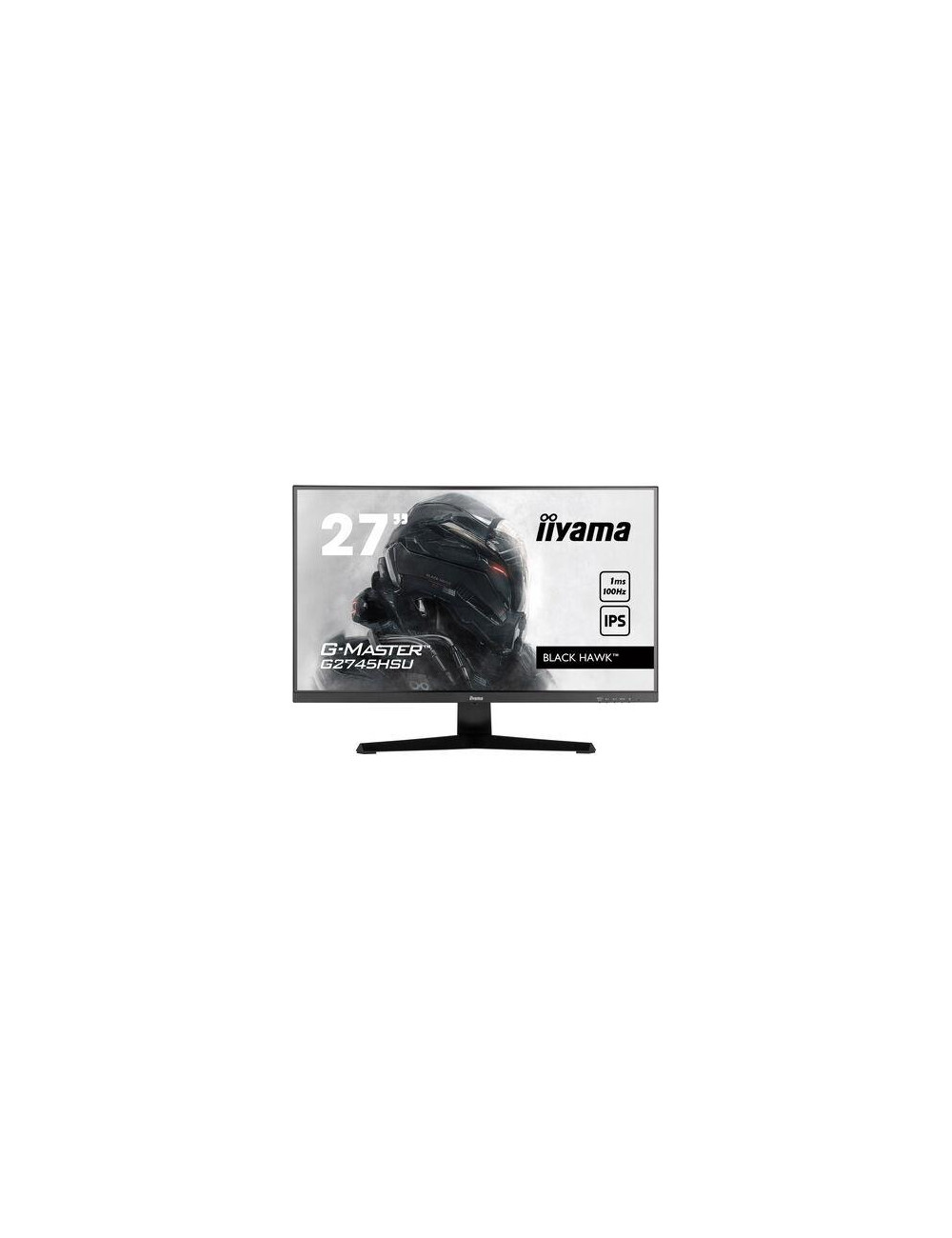 LCD Monitor|IIYAMA|27"|Gaming|Panel IPS|1920x1080|16:9|100Hz|Matte|1 ms|Speakers|Tilt|Colour Black|G2745HSU-B1