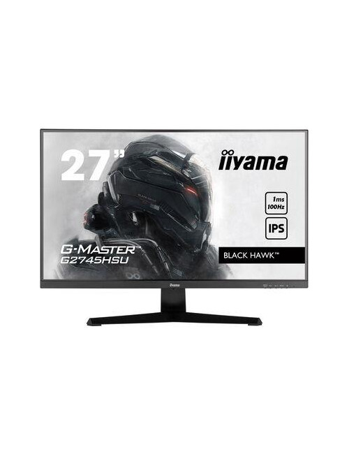 LCD Monitor|IIYAMA|27"|Gaming|Panel IPS|1920x1080|16:9|100Hz|Matte|1 ms|Speakers|Tilt|Colour Black|G2745HSU-B1