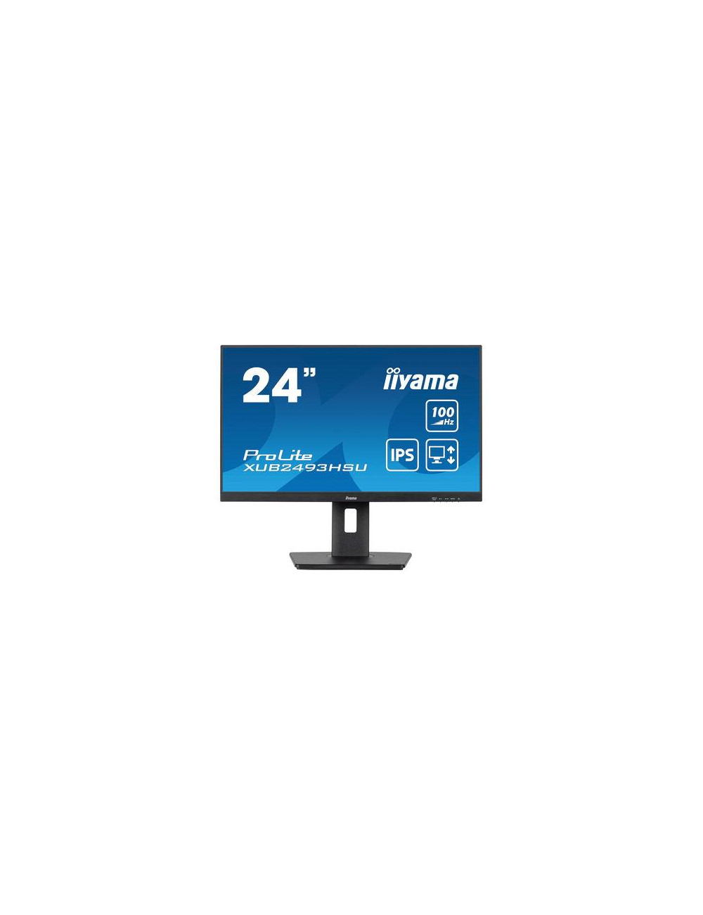 LCD Monitor|IIYAMA|23.8"|Business|Panel IPS|1920x1080|16:9|100Hz|Matte|1 ms|Speakers|Swivel|Pivot|Height adjustable|Tilt|XUB2493