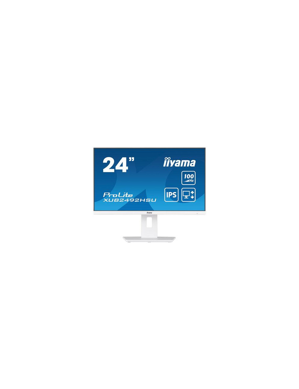 LCD Monitor|IIYAMA|23.8"|Business|Panel IPS|1920x1080|16:9|100Hz|Matte|0.4 ms|Speakers|Swivel|Pivot|Height adjustable|Tilt|XUB24