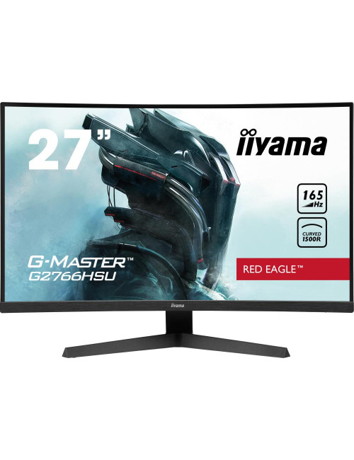 LCD Monitor|IIYAMA|G2766HSU-B1|27"|Gaming/Curved|Panel VA|1920x1080|16:9|165Hz|Matte|1 ms|Speakers|G2766HSU-B1