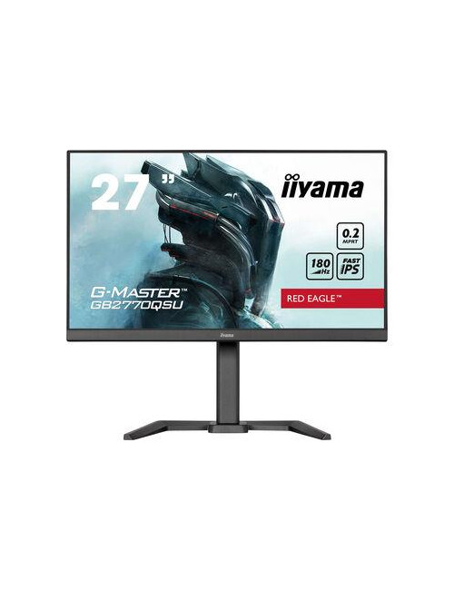 LCD Monitor|IIYAMA|27"|Gaming|Panel IPS|2560x1440|16:9|180Hz|Matte|0.2 ms|Speakers|Swivel|Pivot|Height adjustable|Tilt|Colour Bl