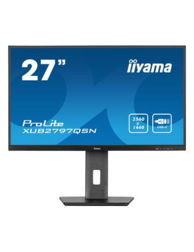 LCD Monitor|IIYAMA|27"|Business|Panel IPS|2560x1440|16:9|100Hz|Matte|1 ms|Speakers|Swivel|Pivot|Height adjustable|Tilt|Colour Bl