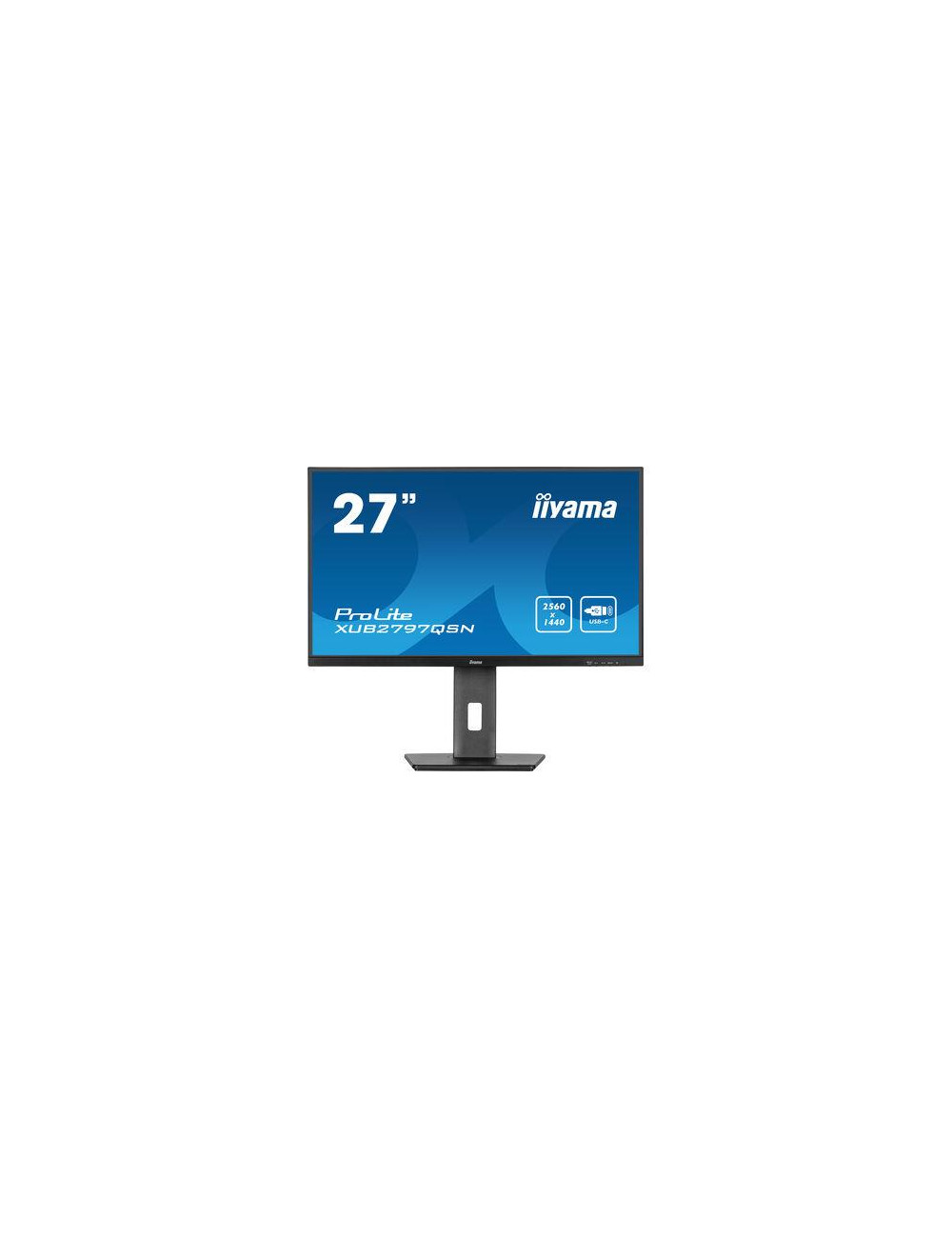 LCD Monitor|IIYAMA|27"|Business|Panel IPS|2560x1440|16:9|100Hz|Matte|1 ms|Speakers|Swivel|Pivot|Height adjustable|Tilt|Colour Bl