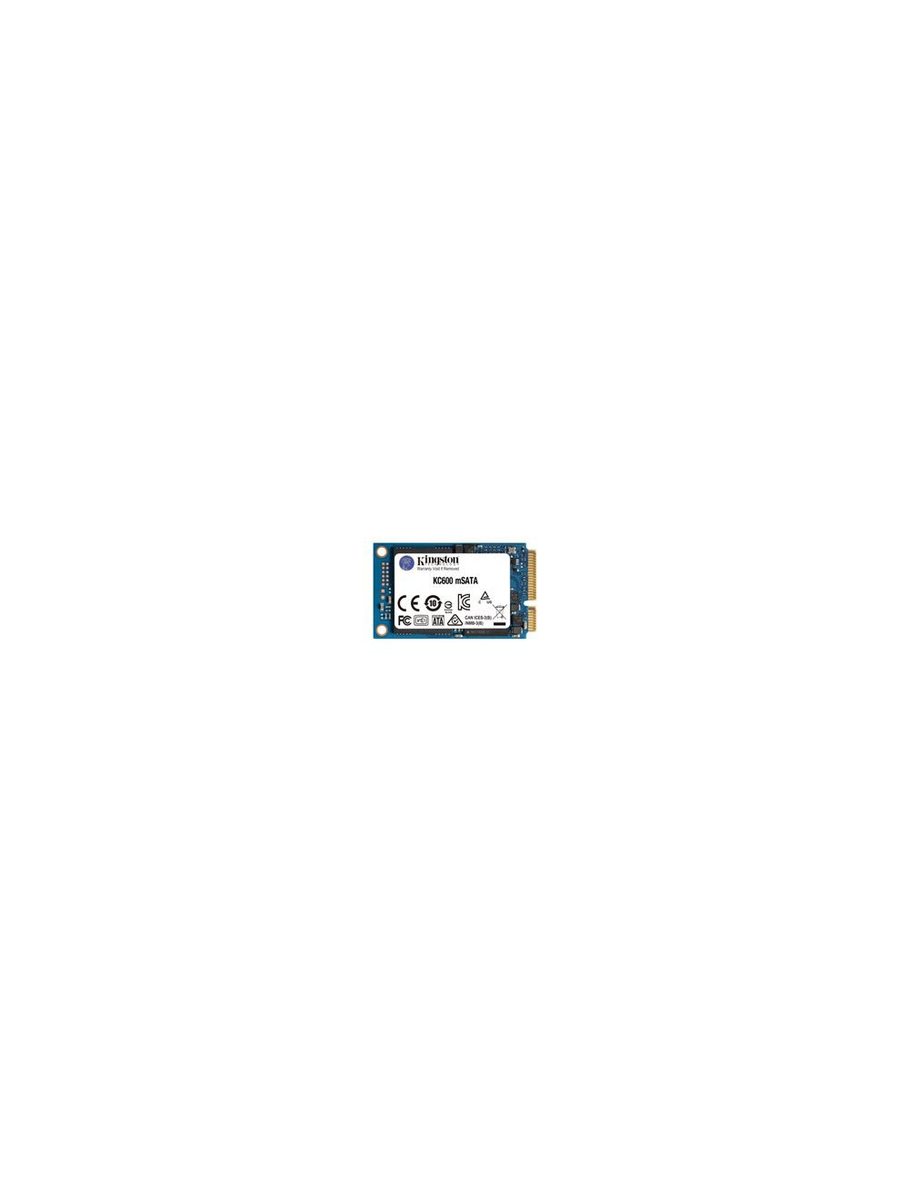 KINGSTON KC600 256GB SATA3 mSATA SSD