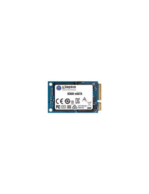 KINGSTON KC600 256GB SATA3 mSATA SSD