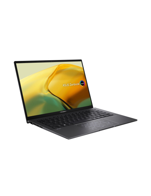 Asus | Zenbook 14 OLED UM3402YA-KM454W | Jade Black | 14 " | OLED | 2.8K | 2880 x 1800 | Glossy | AMD Ryzen 7 | 7730U | 16 GB | 