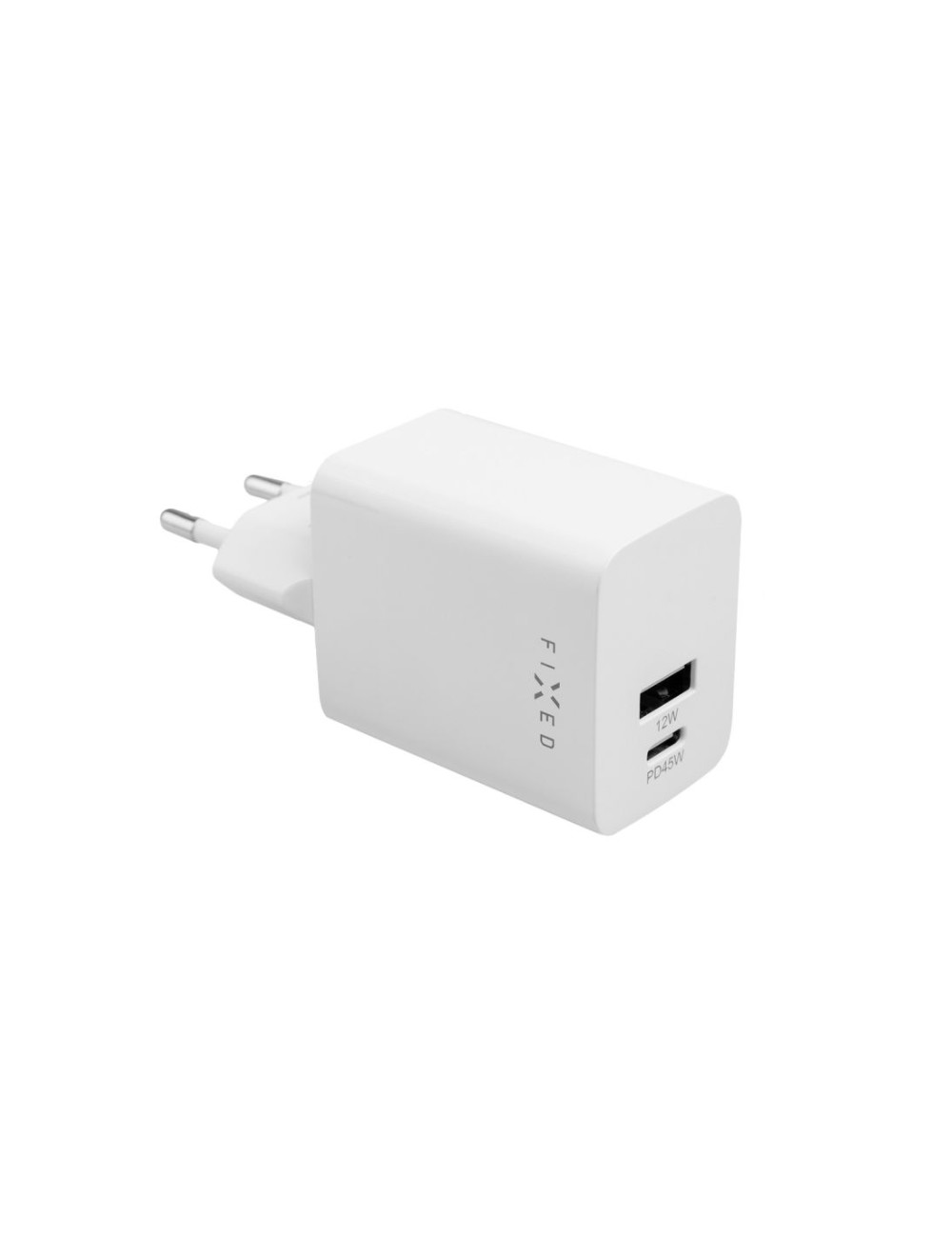 Fixed Mini USB-C/USB Travel Charger 45W | FIXC45M-CU-WH