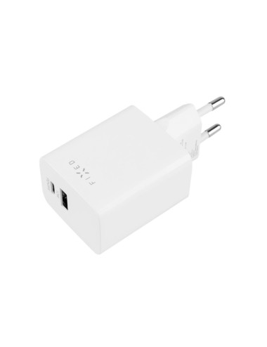 Fixed Mini USB-C/USB Travel Charger 45W | FIXC45M-CU-WH