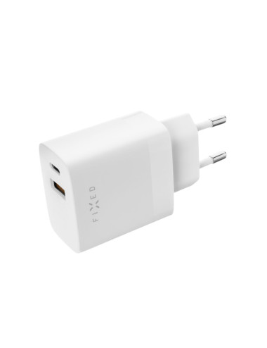 Fixed USB-C/USB Travel Charger 20W | FIXC20N-CU-WH