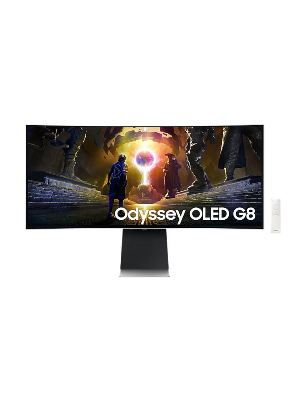 Monitor|SAMSUNG|34"|Gaming/Smart/Curved/21 : 9|Panel OLED|3440x1440|21:9|175Hz|0.03 ms|Speakers|Swivel|Height adjustable|Tilt|LS