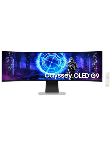 Monitor|SAMSUNG|49"|Gaming/Curved|5120x1440|32:9|0.03 ms|Speakers|Height adjustable|Tilt|Colour Silver|LS49DG950SUXEN