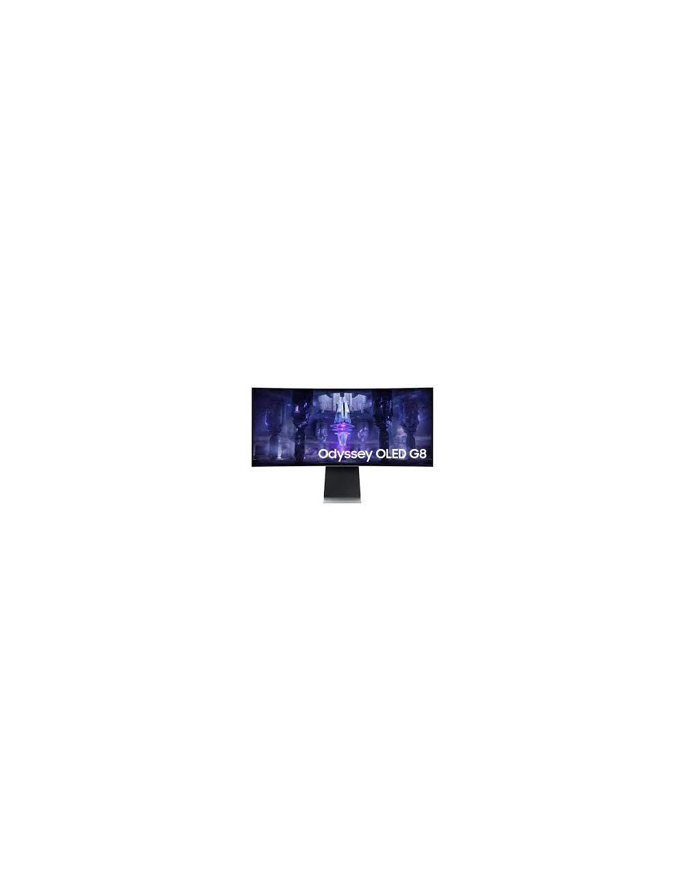 Monitor|SAMSUNG|Odyssey OLED G8 G85SB|34"|Gaming/Smart/Curved/21 : 9|Panel OLED|3440x1440|21:9|175 Hz|0.1 ms|Speakers|Height adj