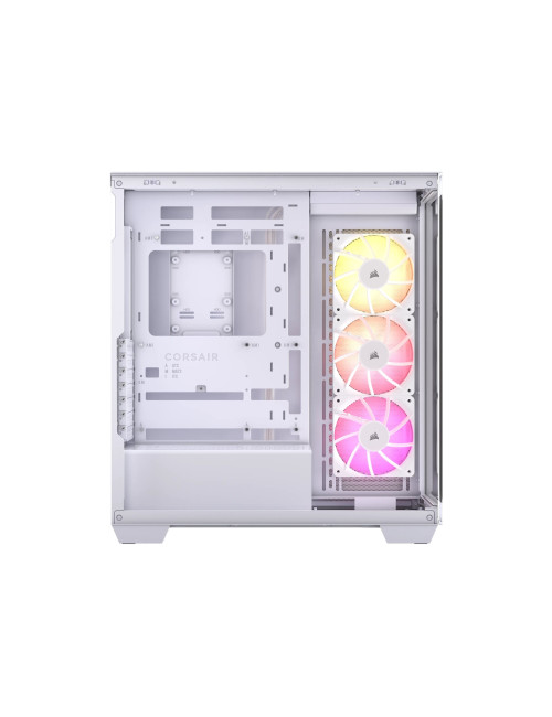 Corsair 3500X ARGB Mid-Tower PC Case, White | Corsair