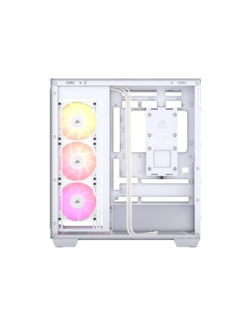 Corsair 3500X ARGB Mid-Tower PC Case, White | Corsair