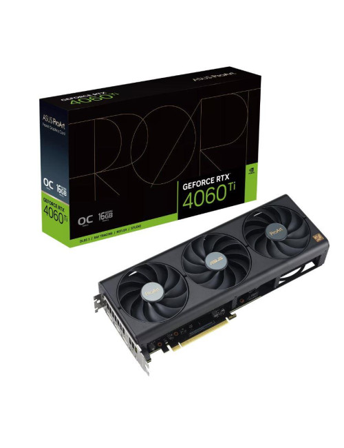 Graphics Card|ASUS|NVIDIA GeForce RTX 4060 Ti|16 GB|GDDR6|128 bit|PCIE 4.0 16x|1xHDMI|3xDisplayPort|PROART-RTX4060TI-O16G