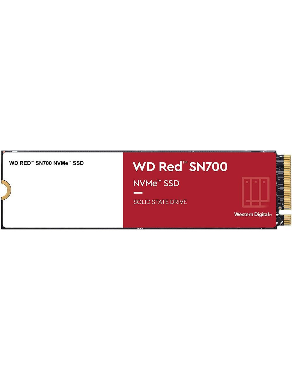 SSD|WESTERN DIGITAL|Red SN700|250GB|M.2|PCIE|NVMe|Write speed 1600 MBytes/sec|Read speed 3100 MBytes/sec|TBW 500 TB|WDS250G1R0C