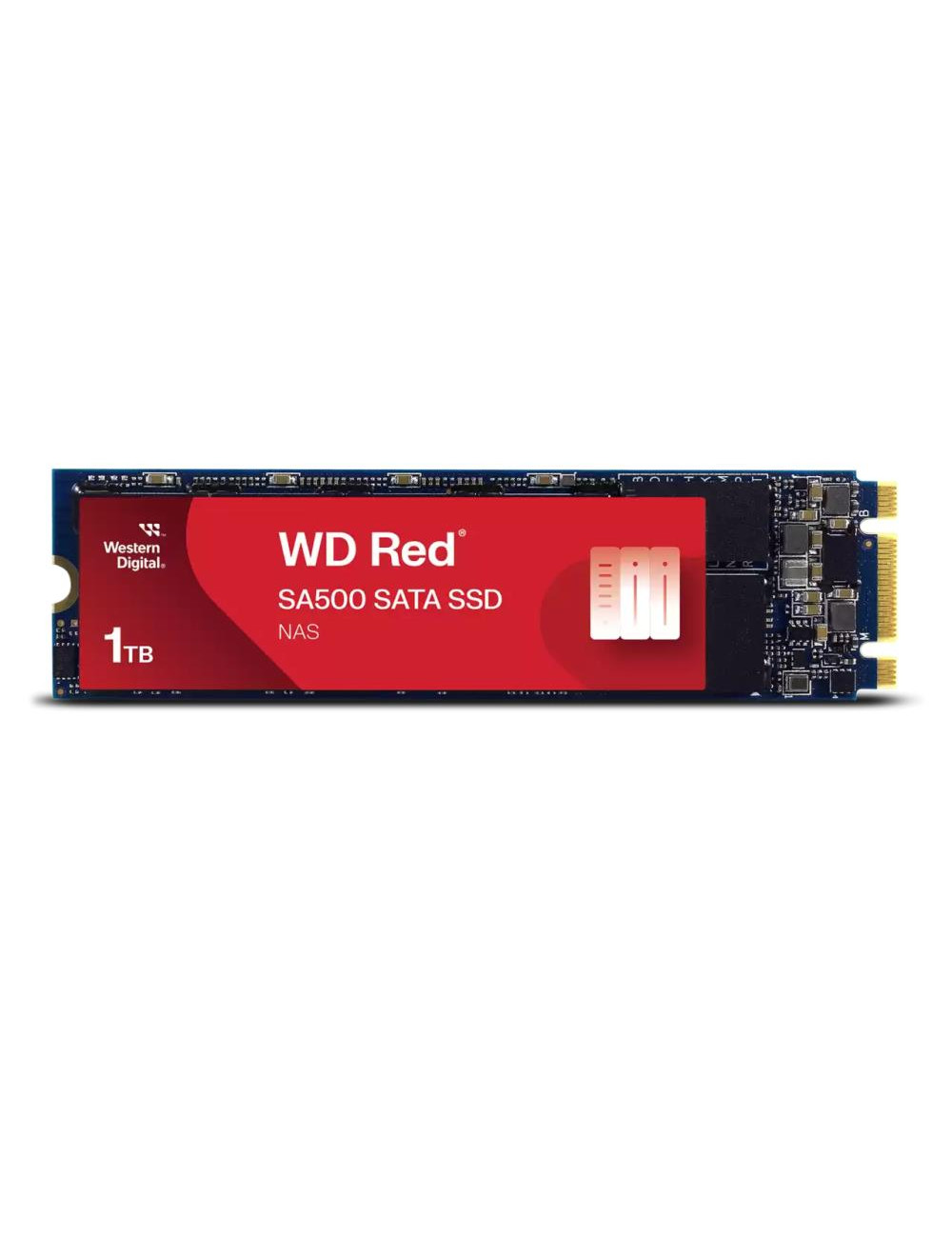 SSD|WESTERN DIGITAL|Red SA500|1TB|M.2|SATA 3.0|Write speed 530 MBytes/sec|Read speed 560 MBytes/sec|2.38mm|TBW 600 TB|MTBF 20000