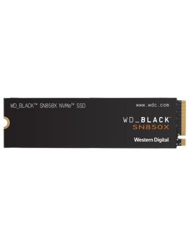 SSD|WESTERN DIGITAL|Black SN850X|1TB|M.2|PCIE|NVMe|Write speed 6300 MBytes/sec|Read speed 7300 MBytes/sec|2.38mm|TBW 600 TB|WDS1