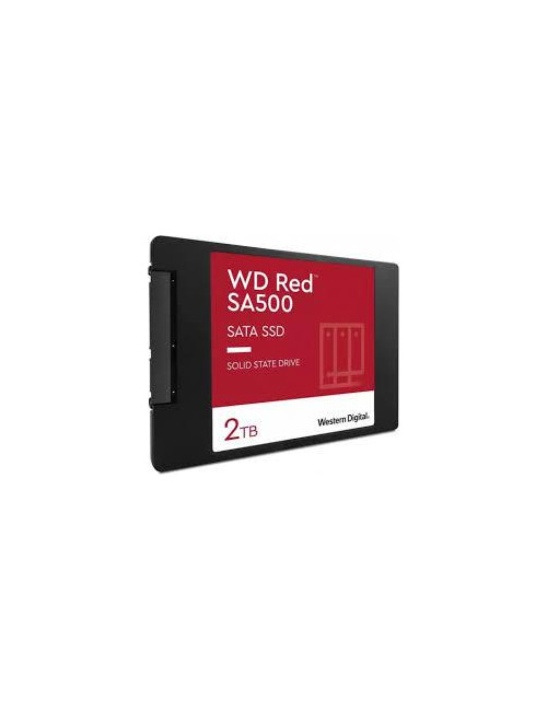 SSD|WESTERN DIGITAL|Red SA500|2TB|SATA 3.0|Write speed 520 MBytes/sec|Read speed 560 MBytes/sec|2,5"|TBW 500 TB|MTBF 1750000 hou