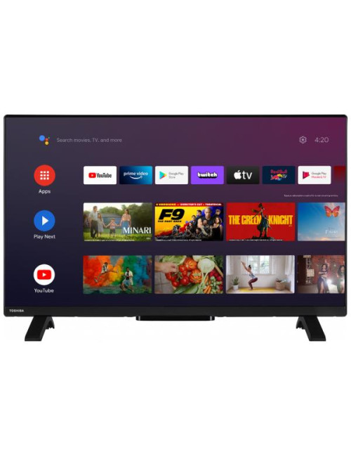 TV Set|TOSHIBA|32"|Smart|1366x768|Wireless LAN|Bluetooth|Android TV|Black|32WA2363DG