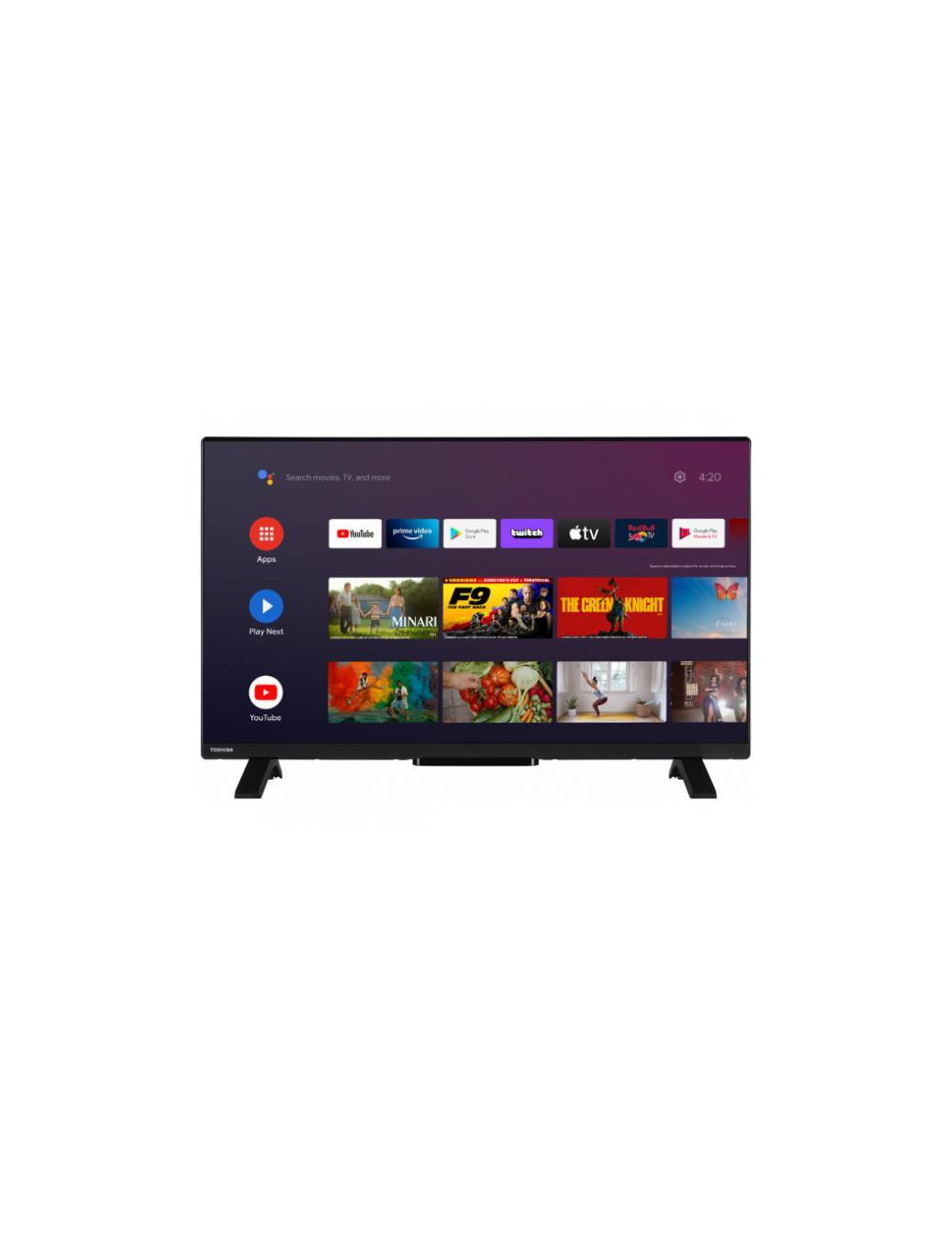 TV Set|TOSHIBA|40"|4K/Smart|1920x1080|Wireless LAN|Bluetooth|Android TV|Black|40LA2363DG