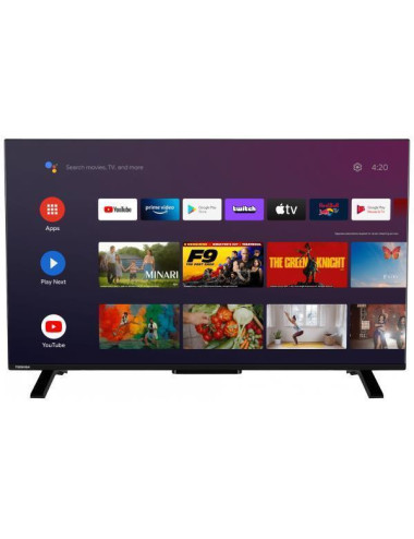 TV Set|TOSHIBA|43"|4K/Smart|3840x2160|Wireless LAN|Bluetooth|Android TV|Black|43UA2363DG