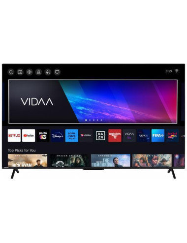 TV Set|TOSHIBA|43"|4K/Smart|3840x2160|Wireless LAN|Bluetooth|Android TV|Black|43QV2463DG