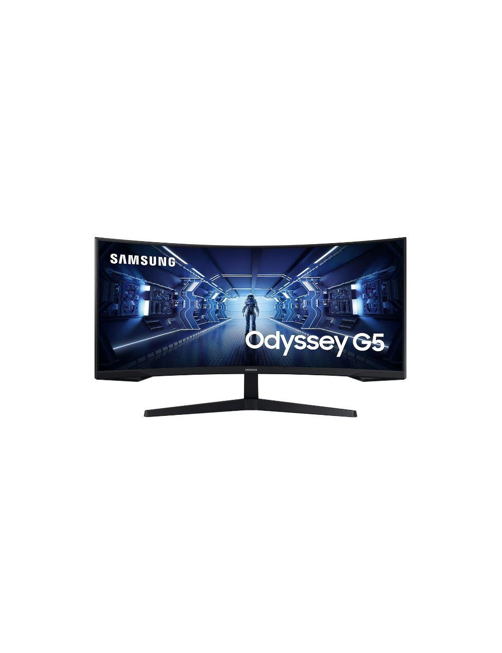 LCD Monitor|SAMSUNG|Odyssey G5|34"|Gaming/Curved/21 : 9|Panel VA|3440x1440|21:9|1 ms|Tilt|Colour Black|LC34G55TWWPXEN