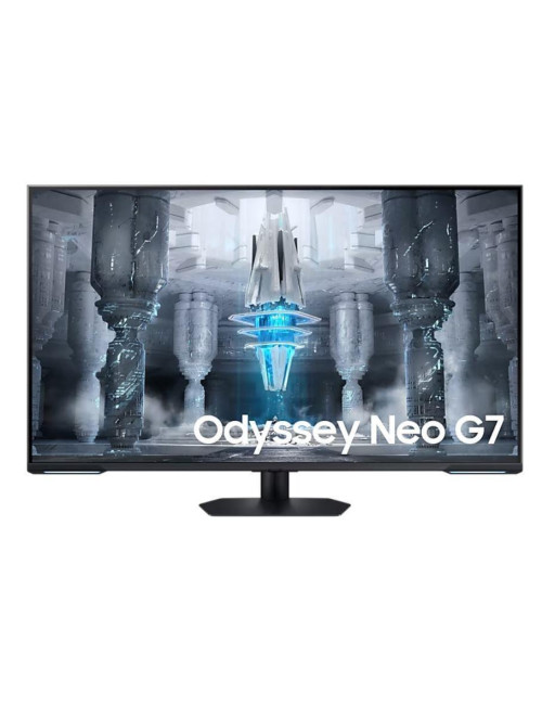 LCD Monitor|SAMSUNG|Odyssey Neo G7 G70NC|43"|Gaming/Smart/4K|Panel VA|3840x2160|16:9|144Hz|1 ms|Speakers|Colour Black / White|LS