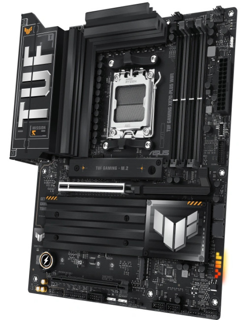 Asus Processor family AMD | Processor socket AM5 | DDR5 DIMM | Memory slots 4 | Supported hard disk drive interfaces SATA, M.2 |