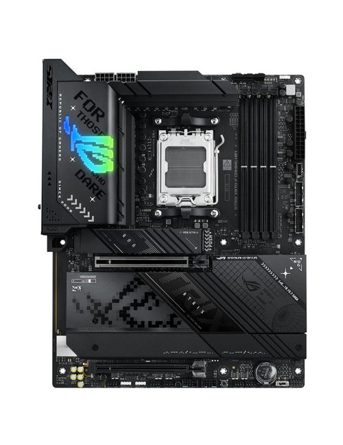 Asus ROG STRIX X870-F GAMING WIFI | Processor family AMD | Processor socket AM5 | DDR5 | Supported hard disk drive interfaces SA