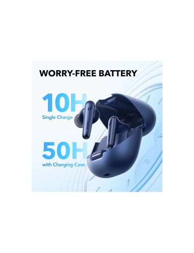 Anker Soundcore Liberty 4 NC True-Wireless Earbuds, Blue | Anker Soundcore