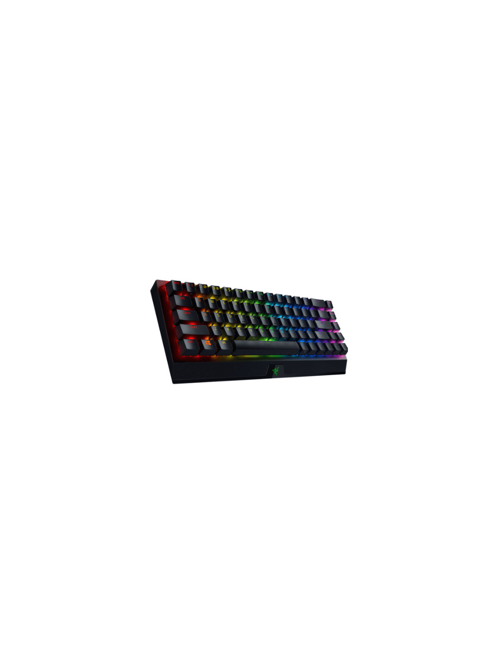 Razer | BlackWidow V3 Mini HyperSpeed | Mechanical Gaming Keyboard | Wireless | RGB LED light | NORD | Bluetooth | Black | Yello