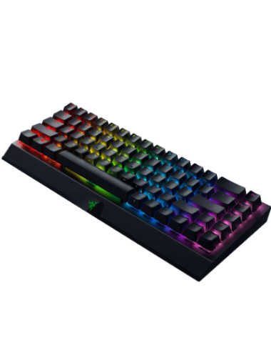 Razer | BlackWidow V3 Mini HyperSpeed | Mechanical Gaming Keyboard | Wireless | RGB LED light | NORD | Bluetooth | Black | Yello