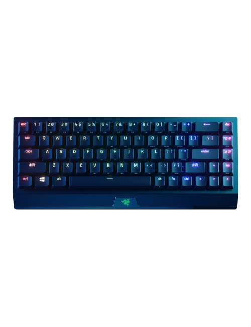 Razer | BlackWidow V3 Mini HyperSpeed | Mechanical Gaming Keyboard | Wireless | RGB LED light | NORD | Bluetooth | Black | Yello