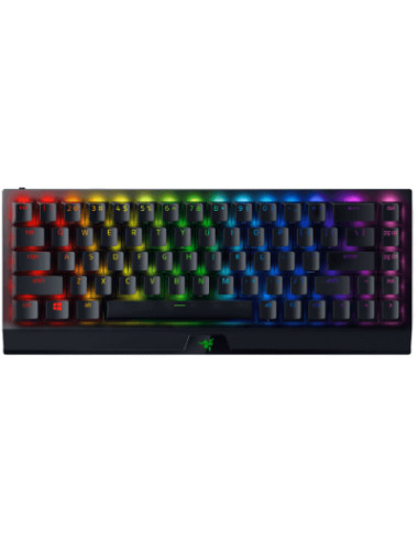 Razer | BlackWidow V3 Mini HyperSpeed | Mechanical Gaming Keyboard | Wireless | RGB LED light | NORD | Bluetooth | Black | Yello