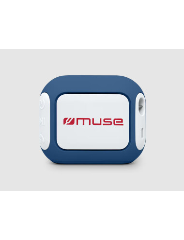 Muse Speaker | M-360 BR | 5 W | Waterproof | Bluetooth | Blue | Portable | Wireless connection