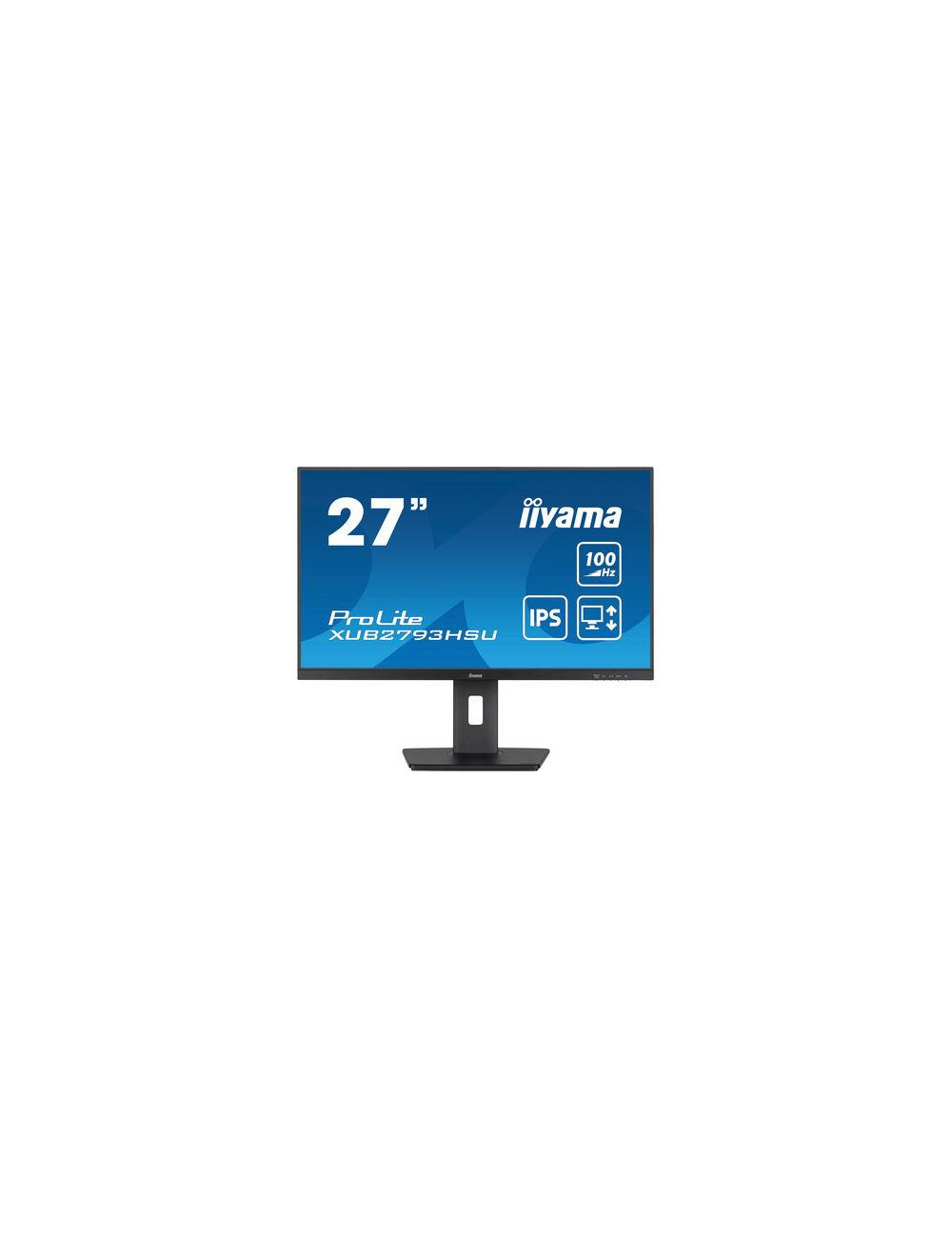 LCD Monitor|IIYAMA|27"|Business|Panel IPS|1920x1080|16:9|100Hz|Matte|1 ms|Speakers|Swivel|Pivot|Height adjustable|Tilt|Colour Bl