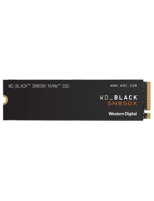 SSD|WESTERN DIGITAL|Black SN850X|2TB|M.2|PCIE|NVMe|Write speed 6600 MBytes/sec|Read speed 7300 MBytes/sec|2.38mm|TBW 1200 TB|WDS