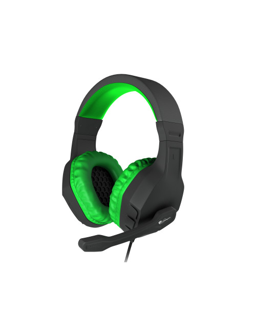 GENESIS ARGON 200 Gaming Headset, On-Ear, Wired, Microphone, Green | Genesis | ARGON 200 | Wired | On-Ear