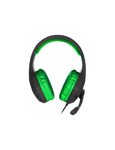 GENESIS ARGON 200 Gaming Headset, On-Ear, Wired, Microphone, Green | Genesis | ARGON 200 | Wired | On-Ear