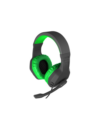 GENESIS ARGON 200 Gaming Headset, On-Ear, Wired, Microphone, Green | Genesis | ARGON 200 | Wired | On-Ear